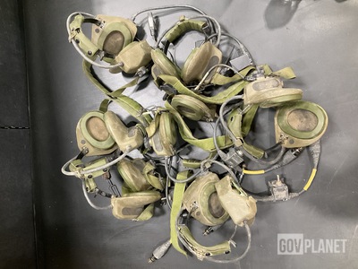 (7) Gentex H-366/VRC Microphone-Headsets