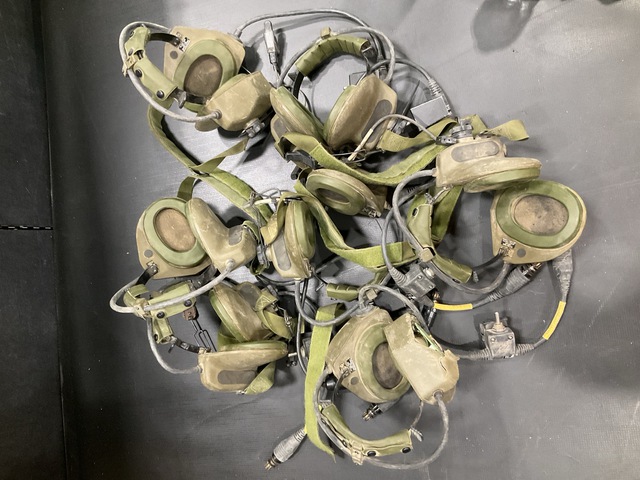 (7) Gentex H-366/VRC Microphone-Headsets (7) Gentex H-366/VRC Microphone-Headsets