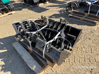 Quantity of (9) 2026 AGT 12EX-ATA Mini Excavator Attachments Accessoire divers pour excavatrice (Unused)