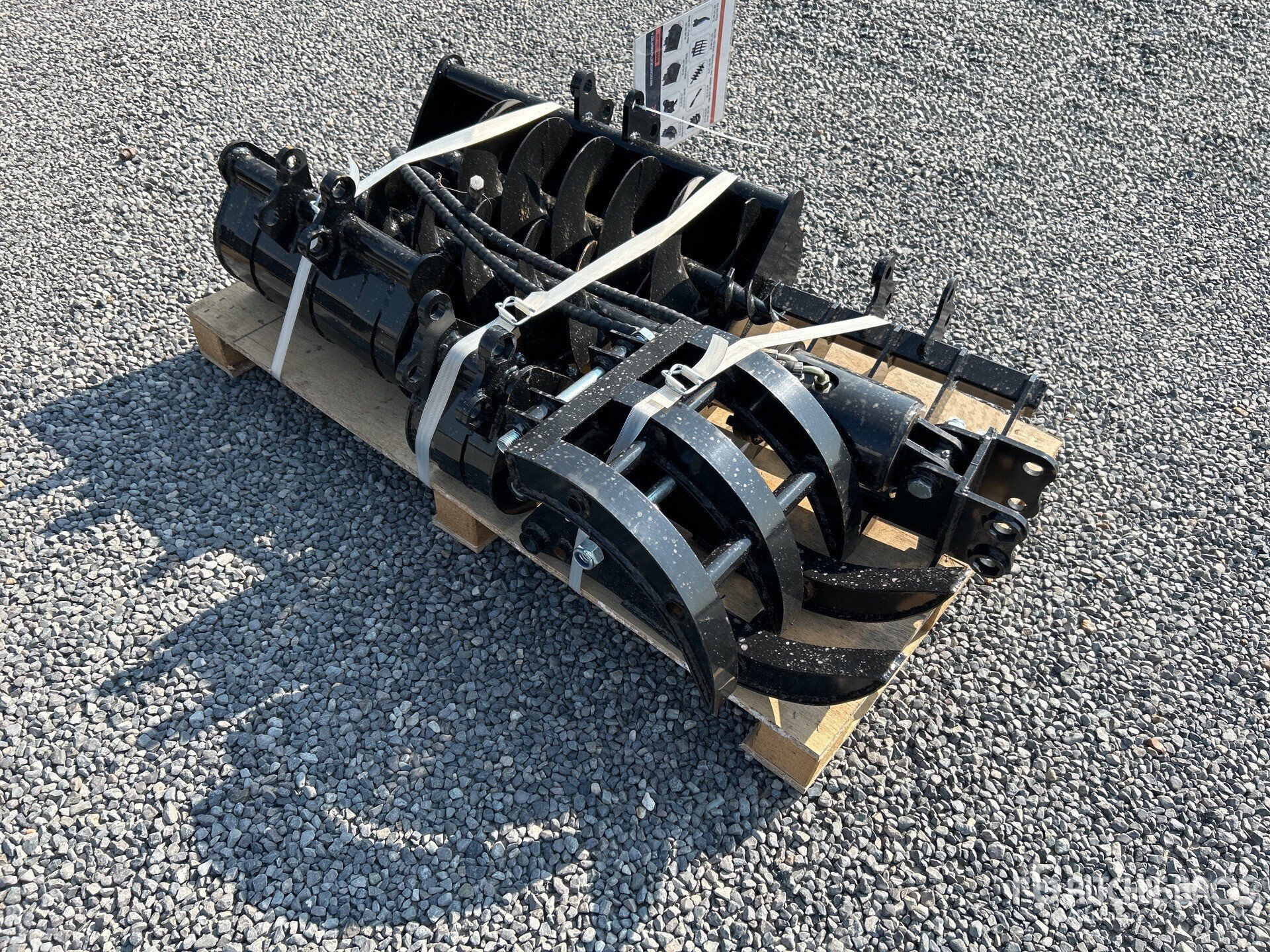 Quantity of (9) 2026 AGT 12EX-ATA Mini Excavator Attachments (Unused)