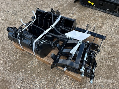 Quantity of (9) 2026 AGT 12EX-ATA Mini Excavator Attachments (Unused)