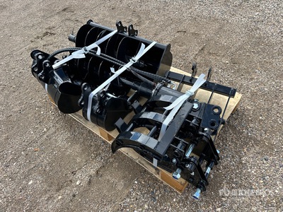 Quantity of (9) 2026 AGT 12EX-ATA Mini Excavator Attachments (Unused)
