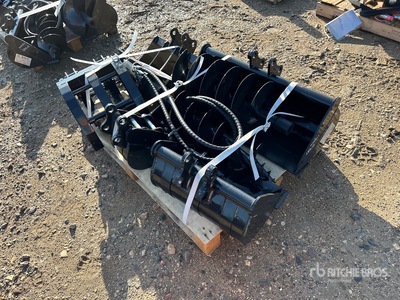 Quantity of (9) 2026 AGT 12EX-ATA Mini Excavator Attachments (Unused)