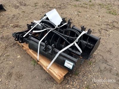 Quantity of (9) 2026 AGT 12EX-ATA Mini Excavator Attachments (Unused)