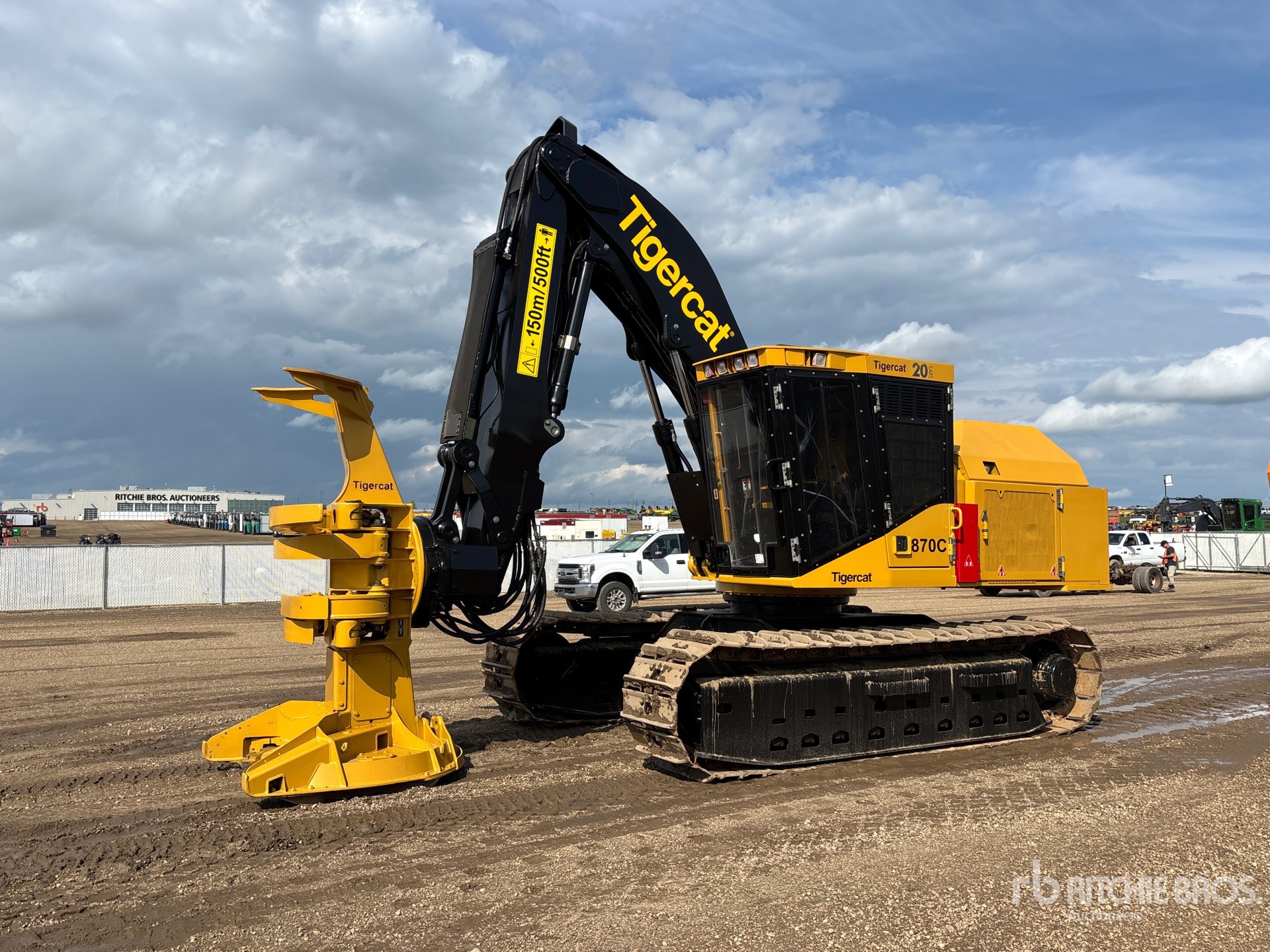 2012 Tigercat 870C Track Feller Buncher