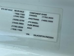 General Appearance with Numéro de série/Numéro d'identification du véhicule automobile