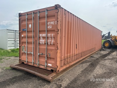 40 ft Standard Skid Mounted Tool Crib Storage Container