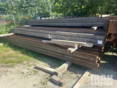 Quantity of (144) Steel Beams