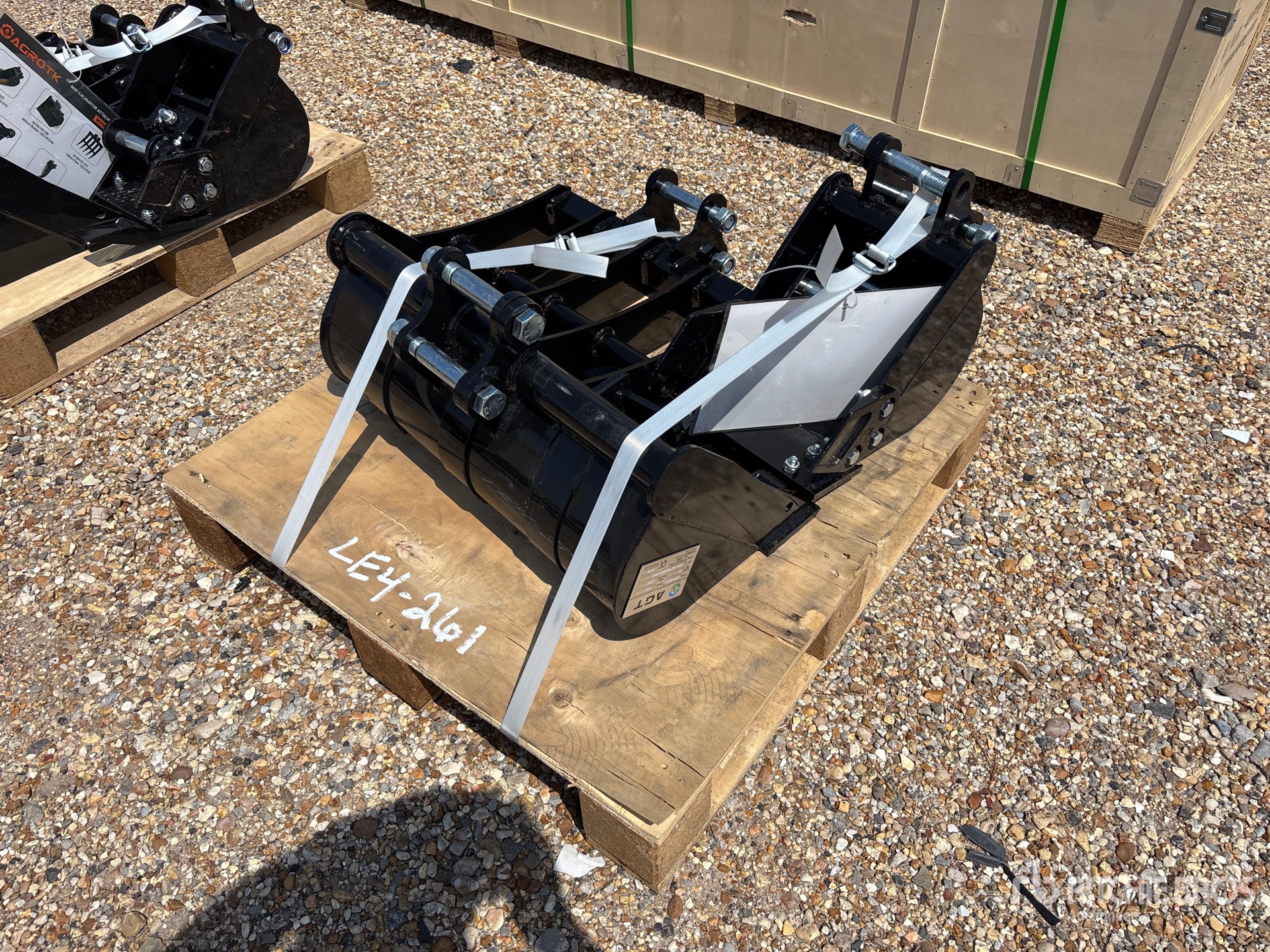 Quantity of (5) 2026 AGT 12EX-SET5 Mini Excavator Attachment Set (Unused)