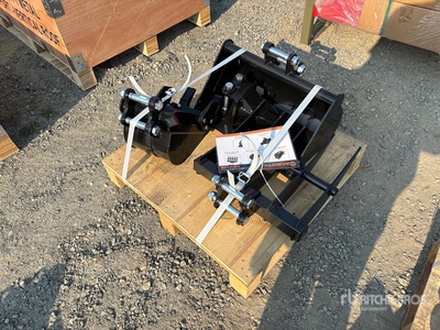 Quantity of (5) 2026 AGT 12EX-SET5 Mini Excavator Attachment Set (Unused)