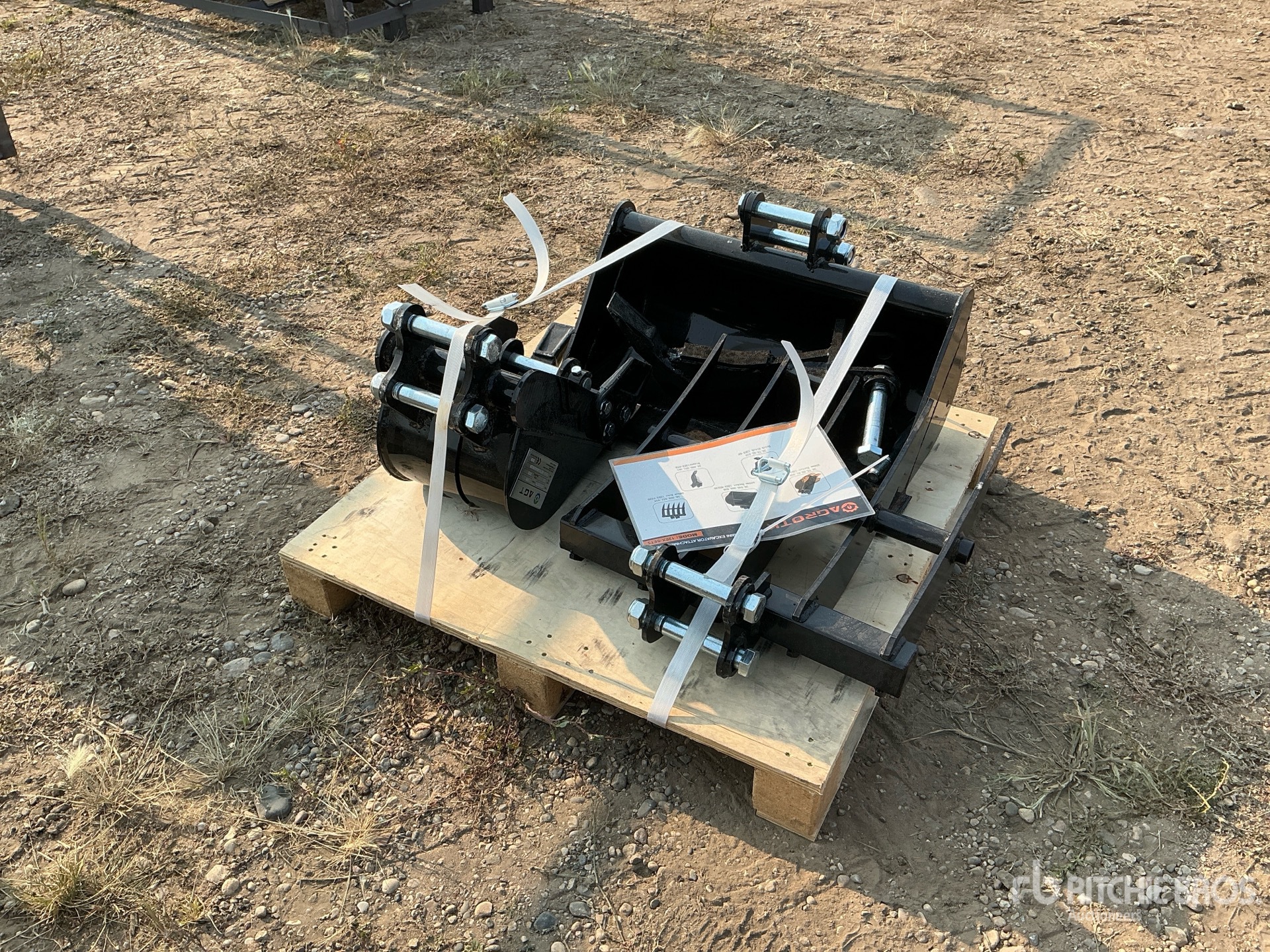 Quantity of (5) 2026 AGT 12EX-SET5 Mini Excavator Attachment Set (Unused)