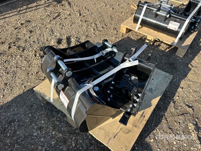 Quantity of (5) 2026 AGT 12EX-SET5 Mini Excavator Attachment Set (Unused)