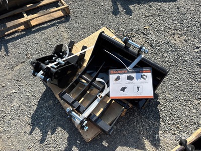 Quantity of (5) 2026 AGT 12EX-SET5 Mini Excavator Attachment Set (Unused)