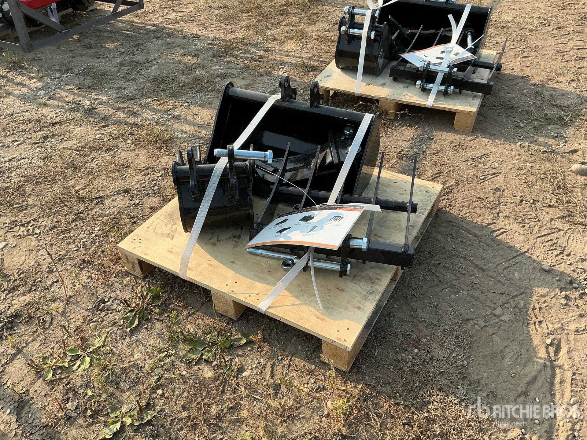 Quantity of (5) 2026 AGT 12EX-SET5 Mini Excavator Attachment Set (Unused)