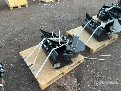 Quantity of (5) 2026 AGT 12EX-SET5 Mini Excavator Attachment Set Attacco per escavatore (Unused)