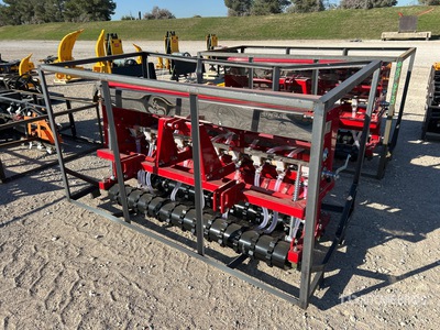 2026 AGT STSD10 3-Point & Skid Steer Seeder (Unused)