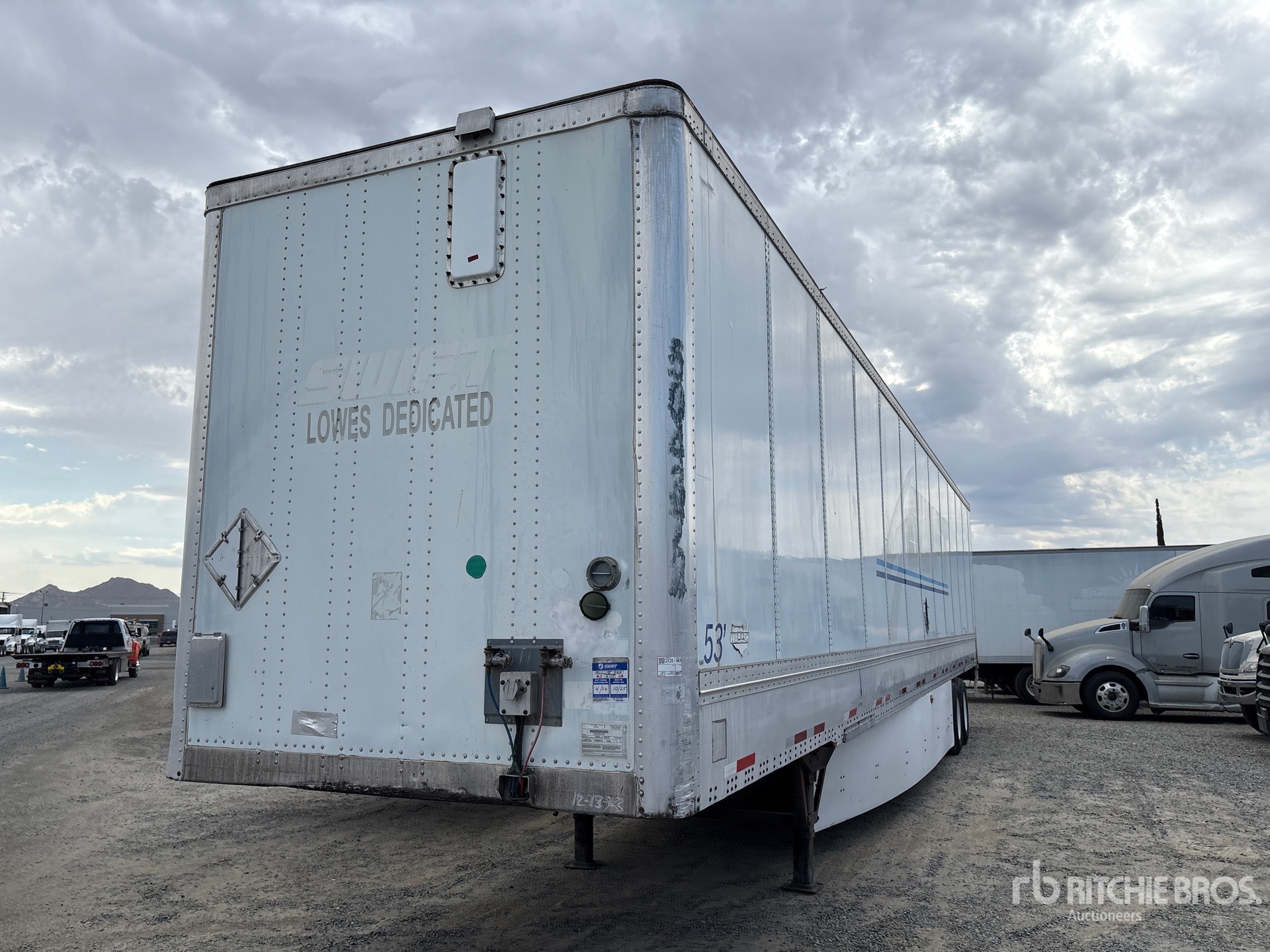 2006 Wabash 53 ft T/A Van Trailer