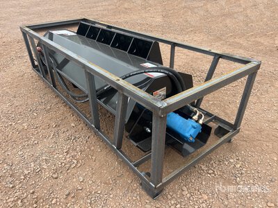 2026 Mower King ECSSTR072 72 in Skid Steer Tiller (Unused)