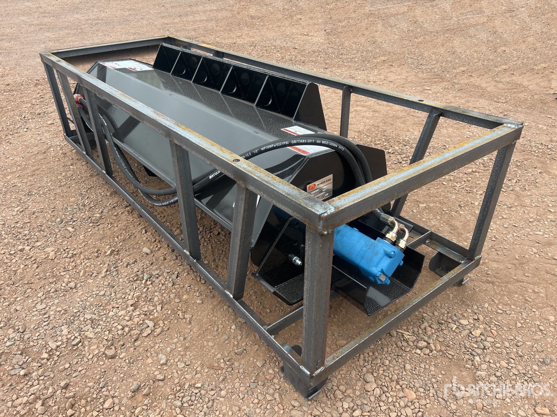 2026 Mower King ECSSTR072 72 in Skid Steer Tiller (Unused)