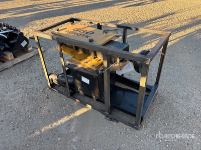 2026 AGT PD680-PZ Skid Steer Post Driver (Unused)