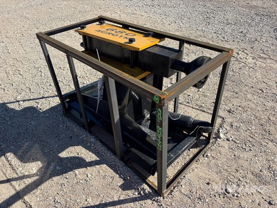 2026 AGT PD680-PZ Skid Steer Post Driver (Unused)