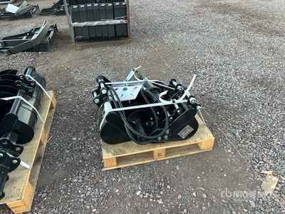Quantity of (6) 2026 AGT 12EX-SET6 Mini Excavator Attachment Set Attacco per escavatore (Unused)