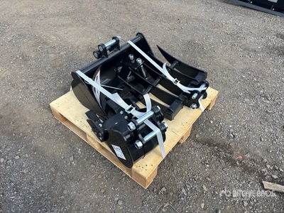 Quantity of (6) 2026 AGT 12EX-SET6 Mini Excavator Attachment Set (Unused)