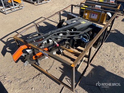 2026 Mower King ECSSCT72 60 in Skid Steer Trencher (Unused)