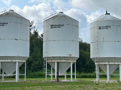 Wheatland +/- 50 ton Smooth Wall Hopper Grain Bin