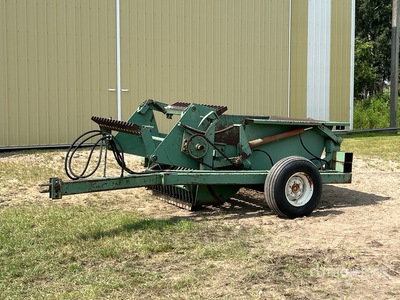 Crown 54 in Windrower Rock Picker
