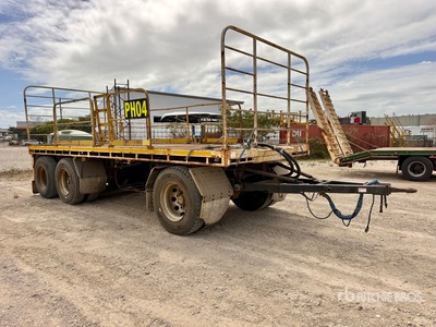 2010 Ophee 6 m Super Dog Flatbed Trailer