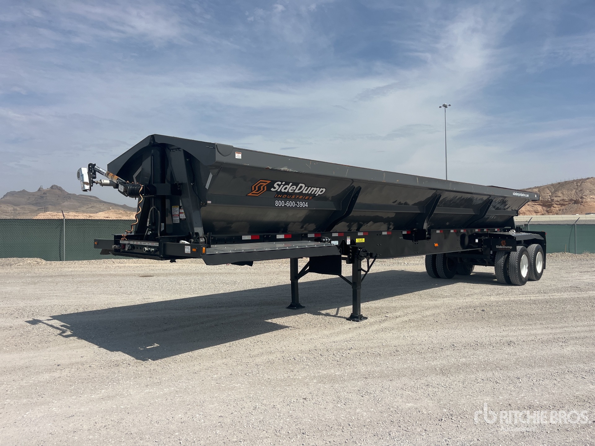 2026 Side Dump Industries DS39BAH1R2R11 36 ft T/A Side Dump Trailer