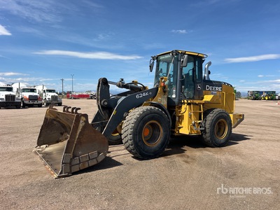 2018 John Deere 624K-II Pala cargadora