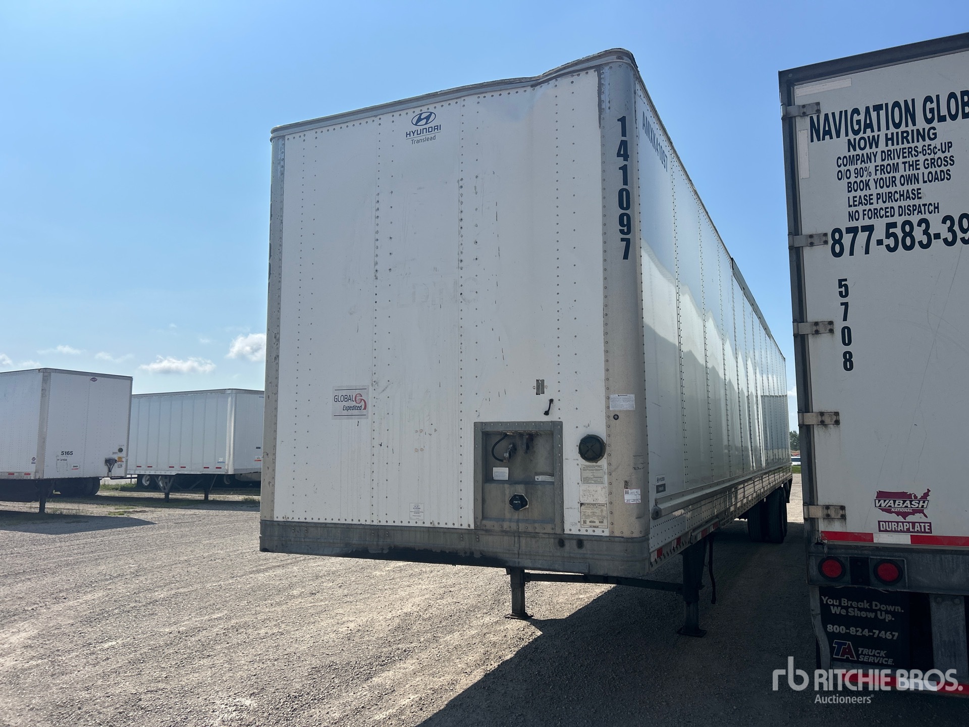 2020 Hyundai VC2530152 53 ft x 102 in T/A Van Trailer