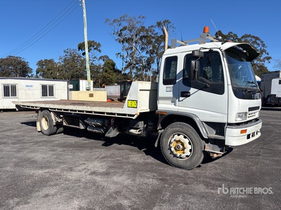 2002 Isuzu FVD950 4x2 Schiebeplateauschleppwagen