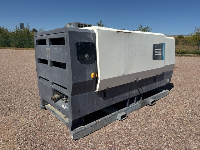 2019 Atlas Copco XAMS367 Skid-Mounted Air Compressor