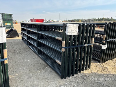Quantity of (16) 2026 BYT MRG160 16 ft Livestock Gate (Unused)