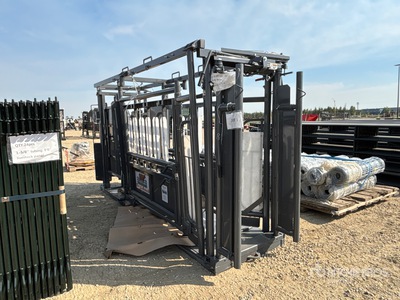 2026 BYT CC002 12 ft 6 in Upgraded Stockman Squeeze Chute (Unused)