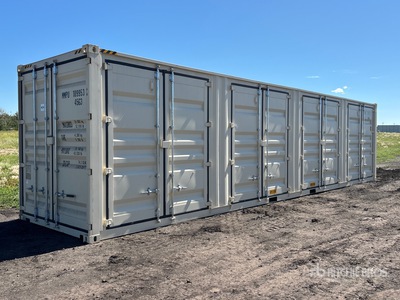 2026 40 ft High Cube Multi-Door Contenedor de almacenamiento