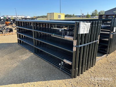 Quantity of (16) 2024 BYT MRG120 12 ft Livestock Gate (Unused)