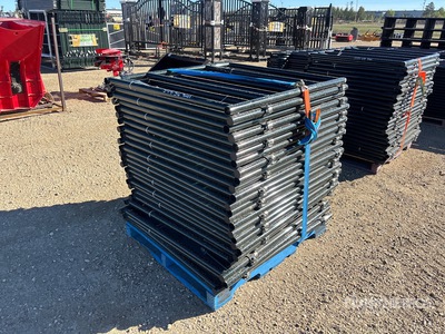 Quantity of (24) 2025 BYT 3 ft 6 in x 4 ft Steel Livestock Gate (Unused)