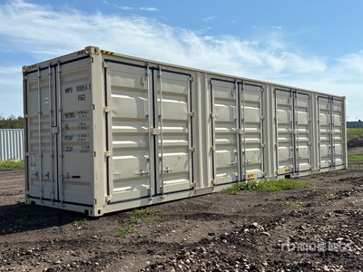 2026 40 ft High Cube Multi-Door Contenedor de almacenamiento