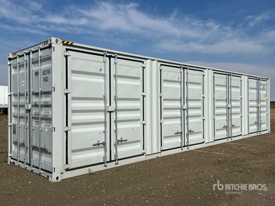 2026 40 ft High Cube Multi-Door Storage Container