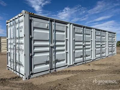 2026 40 ft High Cube Multi-Door Storage Container