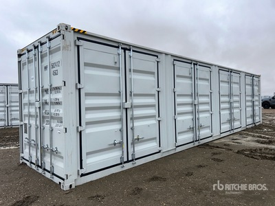 2026 40 ft High Cube Multi-Door Storage Container