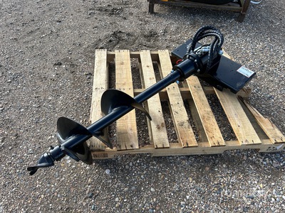 2026 GIYI 12 in Mini Skid Steer Auger (Unused)