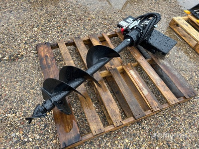 2026 GIYI 12 in Mini Skid Steer Auger (Unused)