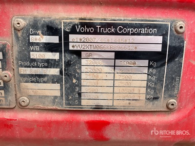 2019 Volvo FMX500 8x4 Twin-Steer Extended Cab Quad/A-kiepwagen