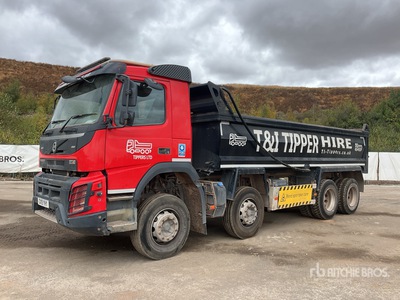 2019 Volvo FMX 500 8x4 Twin-Steer Extended Cab Quad/A Camión dumper