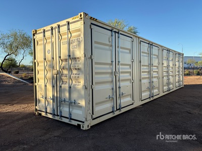 2026 40 ft High Cube Multi-Door Storage Container